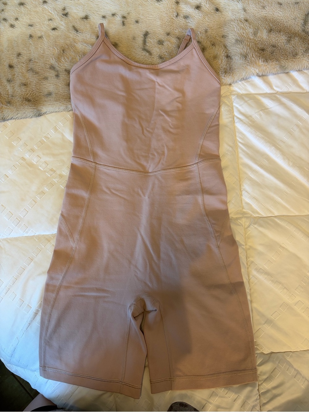 Tna Sleeveless One-Piece Romper in Dusty Rose